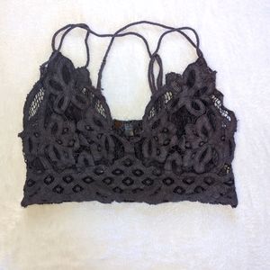 Free People Adella Crochet Lace Bralette